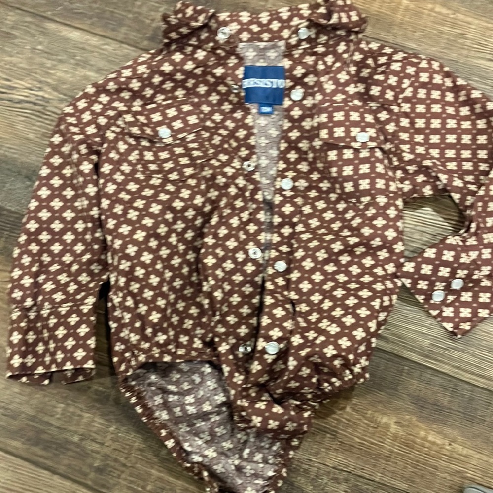 Resistol western shirt 18m